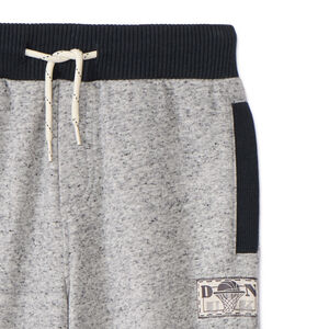 Pantalón jogging de felpa con efecto neps para niño 