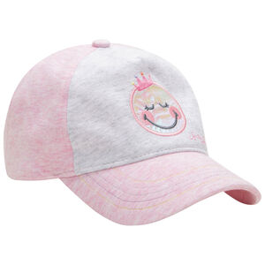 Gorra bicolor con bordado Smiley 