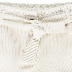 Short de pana con lazada para niña 