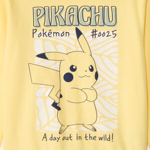 Sudadera de felpa con estampado de Pikachu Pokémon niño 
