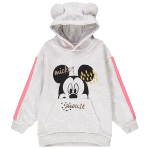 Sweat en molleton avec capuche fantaisie et print Mickey Disney pour fille Main Sweat en molleton avec capuche fantaisie et print Mickey Disney pour fille