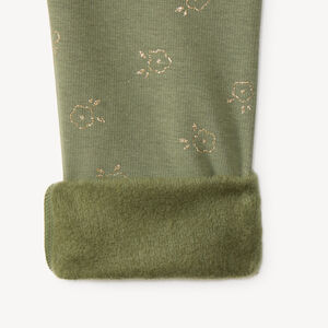 Leggings for girls lined with sherpa 