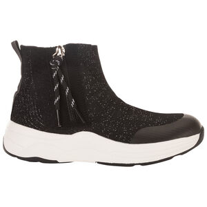 Zapatillas de malla brillante elásticas para niña 