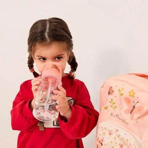 Botella con pajita 450ml Kiddie Bottle Butterfly 