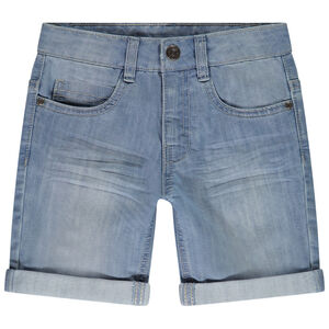 Bermudas de denim liso para niño 