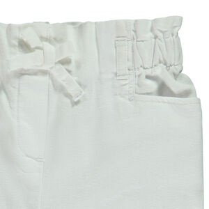 Pantalón palazzo liso para bebé niña 
