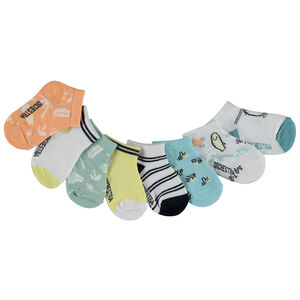 Pack de 8 pares de calcetines fantásticos para bebé niño 