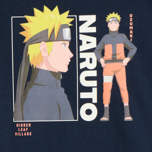 Camiseta de manga corta con estampado de Naruto niño 