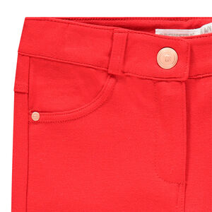 Pantalón liso de punto milano 