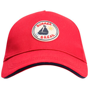 Gorra con insignia de goma de velero para bebé niño 