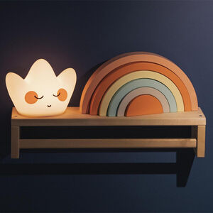 Lámpara de noche de silicona Fifi Lantrope en forma de corona 