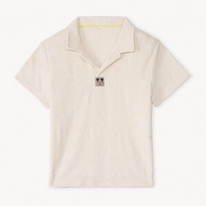 Polo de manga corta de felpa Mickey Disney niño 