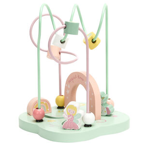 Boulier laberinto en espiral de madera Little Poesy 