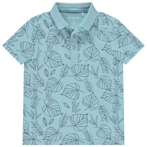 Polo manga corta estampado fantasía para niño 