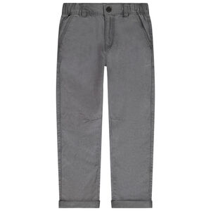 Pantalón chino con cintura elástica niño 