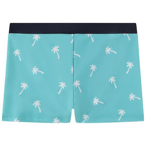 Bóxer de baño estampado palmeras para niño 