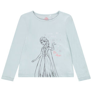 T-shirt manches longues print La Reine des Neige Disney pour fille Main T-shirt manches longues print La Reine des Neige Disney pour fille