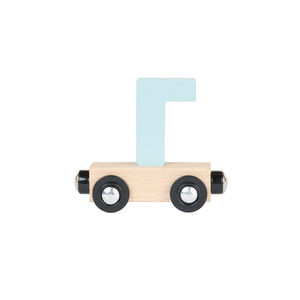 Wagon de madera "GAMMA" - gris azul 