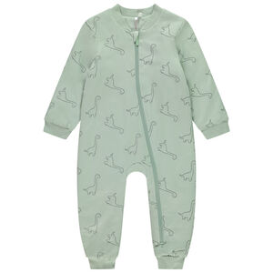 Pelele acolchado y estampado con cremallera para bebé niño 