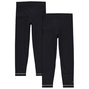 Juego de 2 leggings de punto con dibujo de fantasía estampado Main Juego de 2 leggings de punto con dibujo de fantasía estampado
