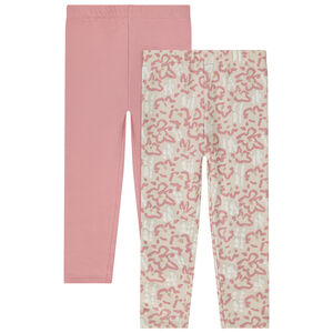 Lot de 2 caleçons en molleton pour bébé fille 