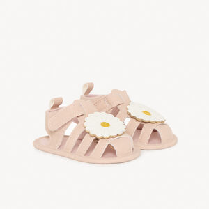 Sandalias suaves con velcro Marguerite para bebé niña 