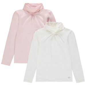 Pack de dos camisetas de manga larga con cuello vuelto Main Pack de dos camisetas de manga larga con cuello vuelto