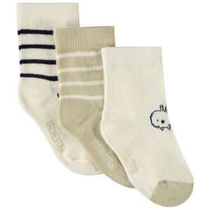 Lote de 3 pares de calcetines originales para bebé niño 