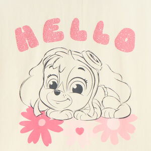 Camiseta de manga corta para bebé niña print Stella de la Patrulla Canina 