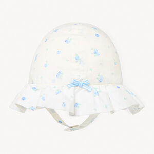 Charlotte con volante de impresión de arándanos para bebé niña 