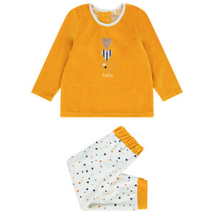Pijama de tercioleo 2 piezas print corazones Main Pijama de tercioleo 2 piezas print corazones