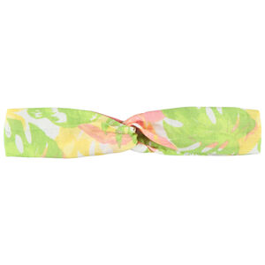 Banda para niña con efecto cruzado y estampado exótico  Main Banda para niña con efecto cruzado y estampado exótico