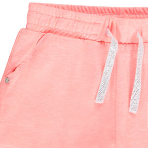 Short de punto liso para niña 