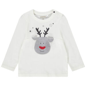 Camiseta de manga larga de punto fantasía para bebé niño Main Camiseta de manga larga de punto fantasía para bebé niño