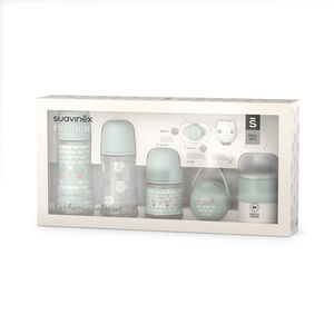 Coffret naissance Welcome baby set - Bonhomia vert 