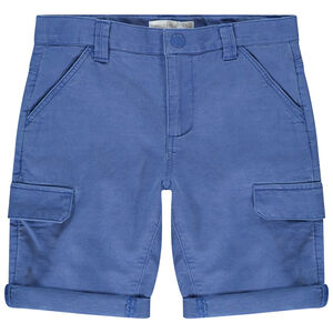 Bermudas de tela resistente con solapas para niño 