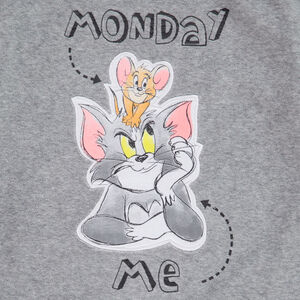 Pyjama en velours print Tom & Jerry pour enfant garçon 