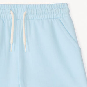 Pantalón corto de punto en color liso niña 
