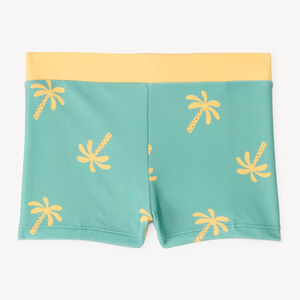 Bañador tipo boxer con estampado de palmeras para bebé niño 