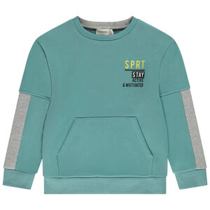 Sweat en molleton avec poche kangourou pour garçon 