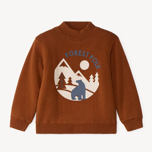 Sudadera para niño con forro de sherpa 