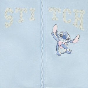 Chaqueta de felpa con cremallera Stitch Disney para niña 