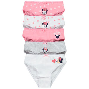 Pack de 5 bragas fantasía de punto Minnie Disney para niña Main Pack de 5 bragas fantasía de punto Minnie Disney para niña