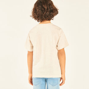 Camiseta de manga corta con estampado de El Rey León de Disney para niño. 
