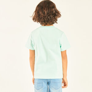 Camiseta de manga corta con estampado de Stitch de Disney para niño 