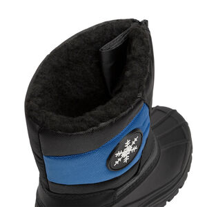 Botas de après-ski detalle parche copo de nieve para niño 