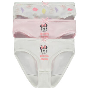 Pack de 3 braguitas fantasía Minnie Disney para niña 