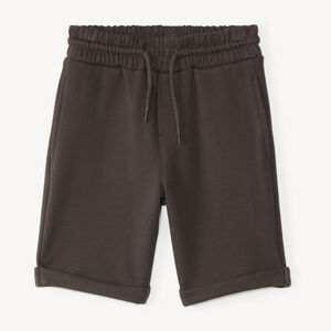 Bermudas de felpa piqué unicolor para niño 