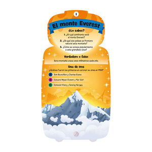 Libro de preguntas y respuestas Exploramentes La vuelta al mundo +9 años 