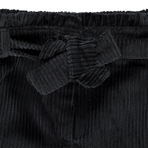 Short de pana con lazada niña 